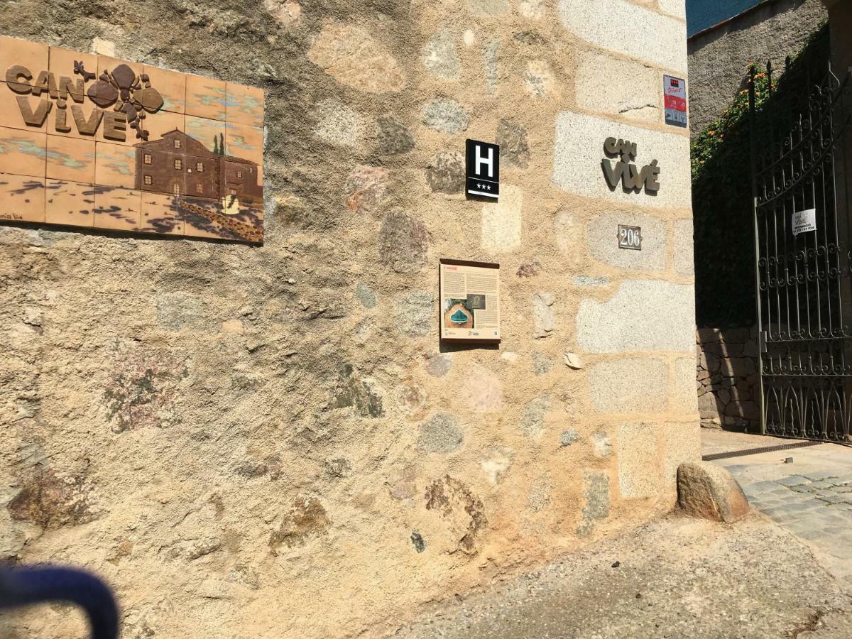 קבררה דה מאר Hotel Masia Can Vive מראה חיצוני תמונה
